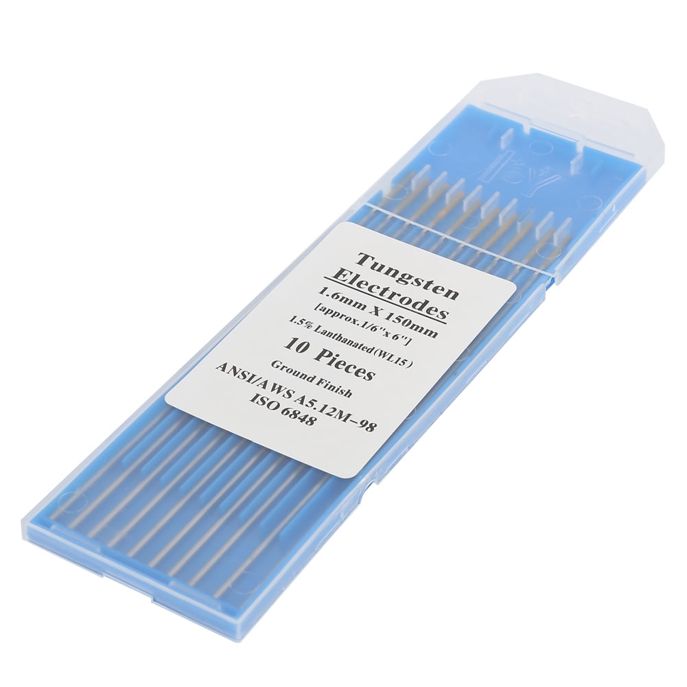 Elettrodi Tungsteno Colore ORO Conf.10 Pz Saldatura TIG Misure 1,6 2,0 2,4 3,2 - Foto 7