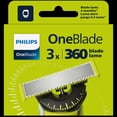 thumbnail image 2 of Philips OneBlade 360 Flex, Lame de Rechange (Lot de 3), QP430/60, 2 of 5