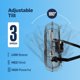 thumbnail image 5 of Ventilador de pared NEXAIR de 18" industrial, 3 velocidades, ajuste de 360°, 5 of 7