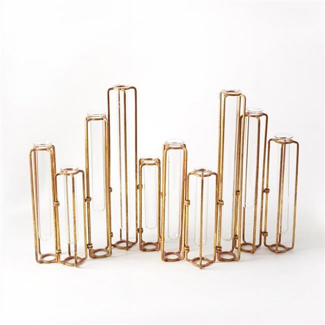 MIN100 Vases à Fleurs à Charnières - Lot de 10