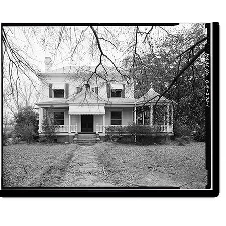 Historic Print, Lowe-Turner House, 88 Keys Ferry Street, McDonough, Henry County, GA, 16" x 20"