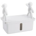 thumbnail image 5 of Raindrops  Plastic Napkin Container Wall-mounted Containers Tissue Case White, 5 of 8