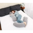 thumbnail image 5 of ANHXN Pregnant Pillow, Large U-shaped Detachable Pillow, 5 of 8