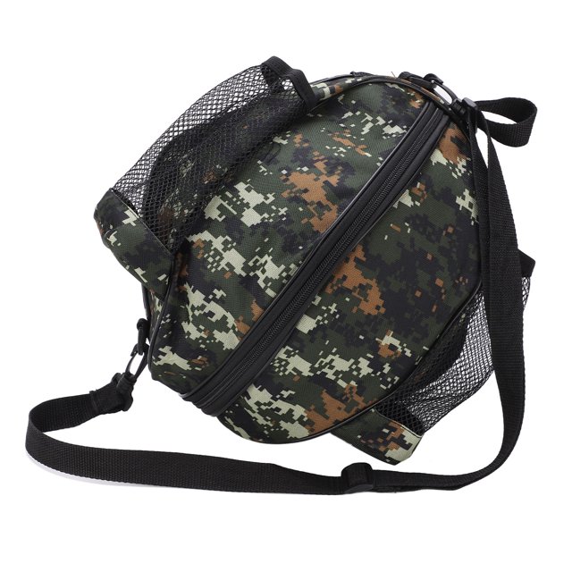 Round Mesh Basketball Bags, Oxford Round Basketball Bags Waterproof 26-28cm/10.2-11.0in Diameter For International Competitions For No. 7 Basketball ANGGREK Otros