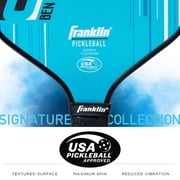 Franklin Sports Pro Signature Pickleball Paddles - 13mm Poly Core - Blue