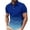 A-Navy748, variant on Bibifish Mens Polo Shirts Two Tone Gradient Solid Short Sleeve Polo Shirts Regular Fit Lightweight Daily Tops