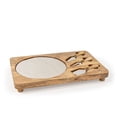 thumbnail image 3 of Gild Design House Silvio Wood Cheese Board and Platter Set, 3 of 8