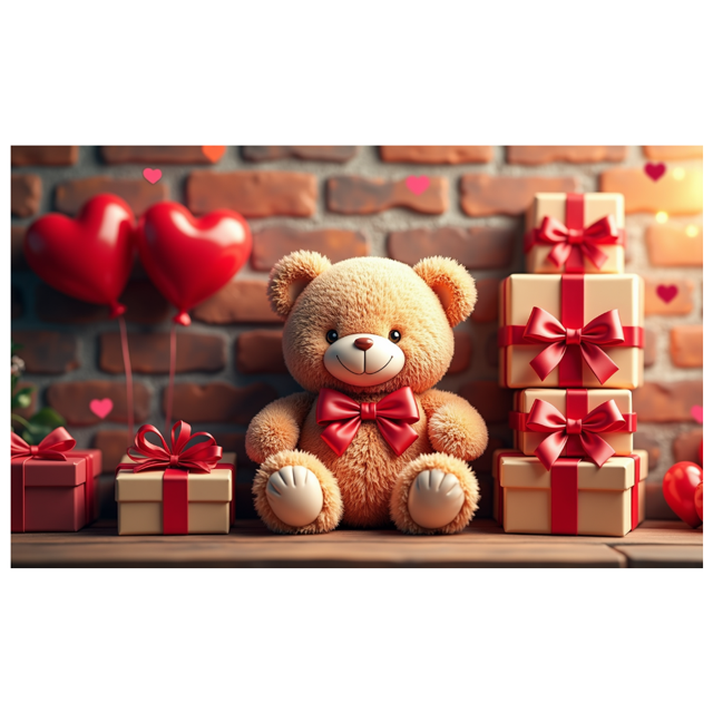 Heart Balloons Backdrop Background Wall Banner Valentines Day Party Decorations Romantic Celebration Event Decor Wedding Photography Prop