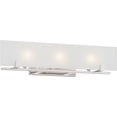thumbnail image 2 of Nuvo 60-5177 - Lynne - 3 Light Halogen Vanity Fixture w/ Frosted Glass - Lamps Included, 2 of 2