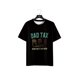 thumbnail image 5 of Men's Casual Dad Tax Graphic T-Shirt - Short Sleeve, Cotton Blend, Round Neck, Black with Colorful Drink & Letter Print, Perfect for Spring/Summer Outings, Fathers Day Tshirt, 5 of 6