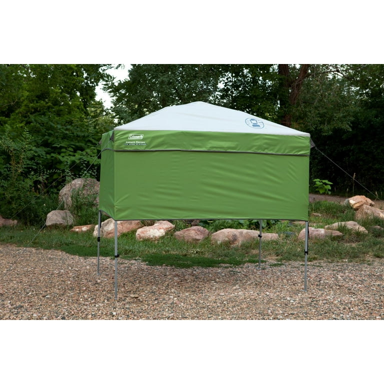 Coleman Sun Wall Accessory for 7 x 5 Straight Leg Instant Canopy Shelter Green Canopy not included