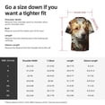 thumbnail image 5 of Lsque Vintage Colorful Flower Puppy print Men's Cuban Collar Short Sleeve Shirt Summer Beachwear Casual Button Down Fashionable Vacation Leisure Shirt-Medium, 5 of 7