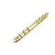 thumbnail image 2 of Clip dorado de 6 polos con forma de O, clip chapado en metal, interruptor, accesorio para libreta A6, clip de papelería, 2 of 5