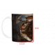 thumbnail image 3 of Taza de Cerámica con Estantería de 350 Ml | Vaso para Cepillo de Dientes Estilo Pareja | Vaso de Plástico Sin Bpa | Resistente, 9,5 Cm de Diámetro y 8 Cm de Altura | Multiusos: Hogar, Oficina, Gimnas, 3 of 5