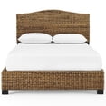 thumbnail image 3 of Bowery Hill Queen Size Panel Bed in Wood in Natural - Easy Assembly, 3 of 10
