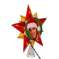 thumbnail image 3 of Kurt Adler 10-Light 10.5 inch Elvis Capiz Star Treetop, 3 of 4