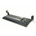 thumbnail image 3 of Extra-Wide Desk Clamp Keyboard Tray / Large keyboard surface 27.5" x 12.2" / Sturdy metal clamp fits desk thickness of 1.5" / Smooth sliding rail design for easy access / Includes Gel Wrist Rest, 3 of 4
