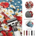 thumbnail image 5 of Area Rugs 4'x6'. Indenpendence Day Carpet Runner Indoor Outdoor Rugs Home Decor Aesthetic, 4th of July Red Blue American Flag Non Slip Mats Washable Accent Rug for Living Room Bedroom, 5 of 8