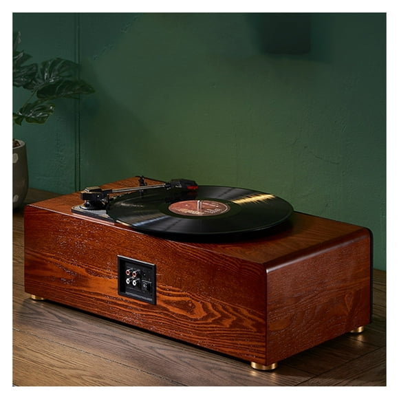 Retro Vinyl Record Player Turntable Playback Gramophone Retro Record Player 33/45/78 Speed Bluetooth 4.0 Playback ,Compatible Most of Devices