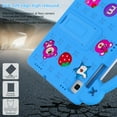 thumbnail image 6 of ELEHOLD Kids Case for Samung Galaxy Tab A 10.1 Inch 2019 SM-T510/T515/T517 Tablet Case, EVA Foam Cute Cartoon Case with Built-in Kickstand Portable Handle Shockproof Full Body Case,Blue, 6 of 6