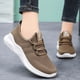 thumbnail image 2 of Zapatillas deportivas de malla transpirables para mujer, informales, con cordones, cómodas, deportivas, a la moda para estudiantes, 2 of 8