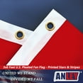 thumbnail image 6 of Anley  (2 Pack) USA Pleated Fan Flag - 3x6 Ft American US Bunting Flags Half Fan Banner, 6 of 6