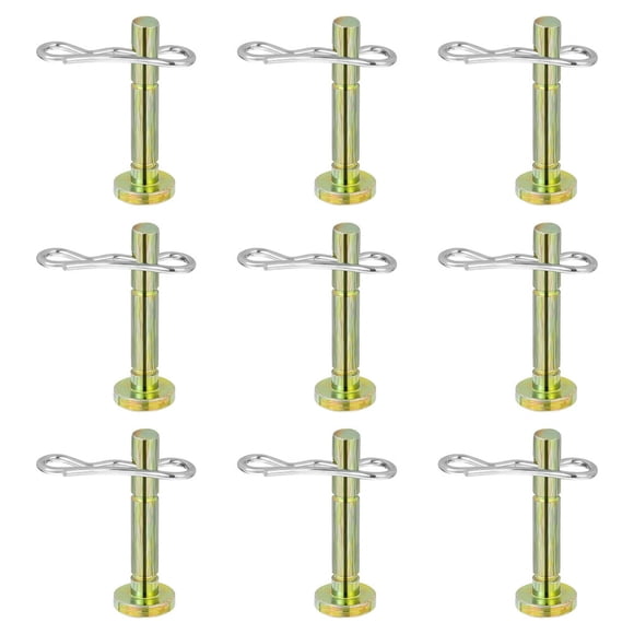 HLONK 20 Pcs Shear and Cotter Pins Snowblower Replacement Part Shear Pins and Cotter Pins Snowblower Shear Pins