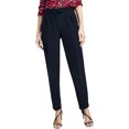thumbnail image 1 of Anne Klein Womens Compression Stretch Casual Trouser Pants, Black, 0, 1 of 1