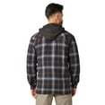 thumbnail image 3 of Dickies Men's Water Repellent Flannel Hooded Shirt Jacket | Quilted Lined Work Jacket with Fleece Hood & Hand Warmer Pockets, 3 of 4