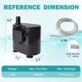 thumbnail image 2 of Bomba de agua sumergible automática Roamoris Small Pump 110V, 2 of 6