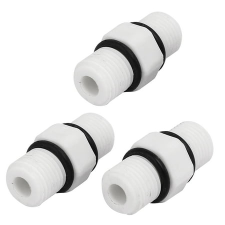 - M12 Male Thread 34mm Length Push Fit Quick Connect 3pcs for RO Water System