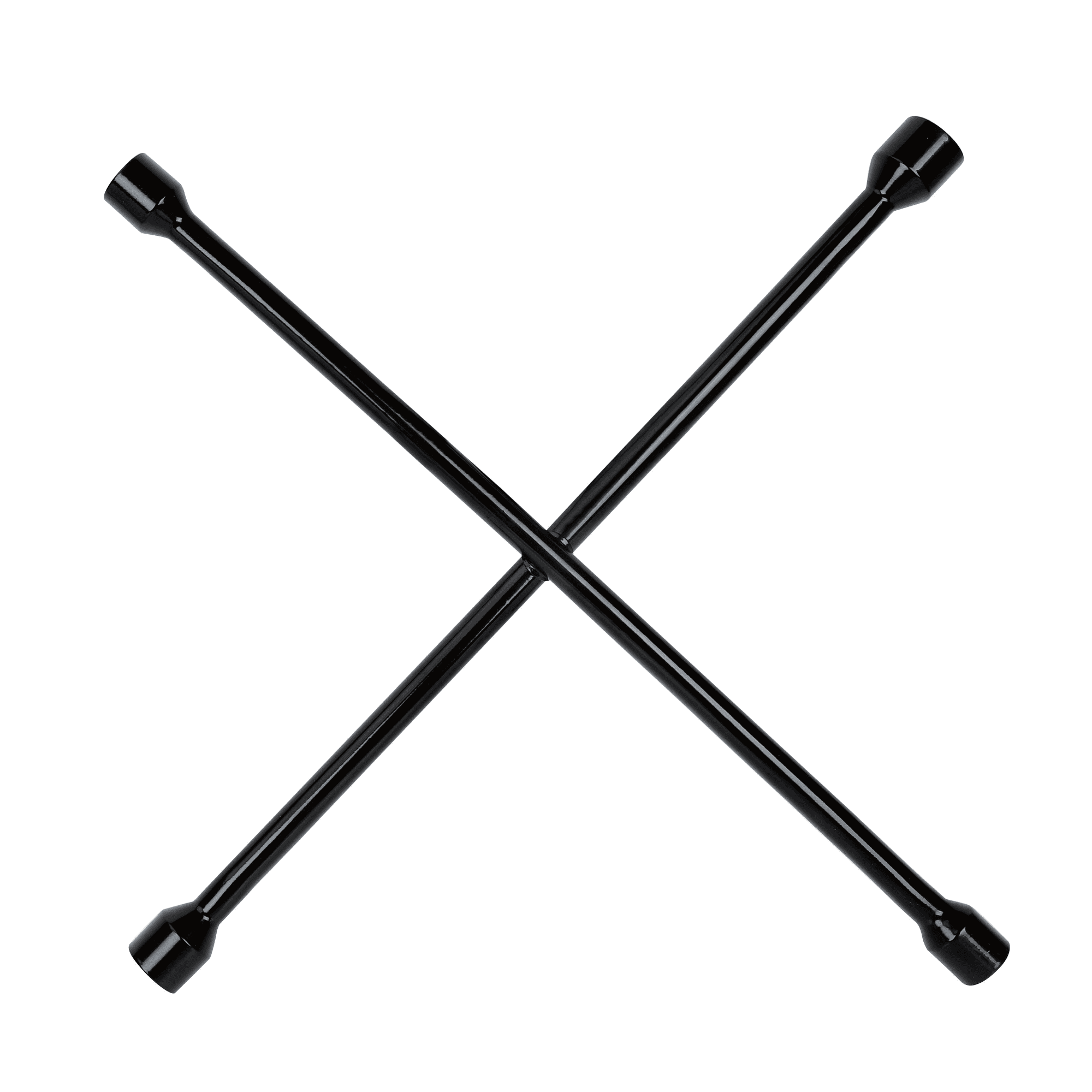 Hyper Tough Heavy Duty Lug Wrench, Carbon Steel, Tire Iron 20-inch, Black