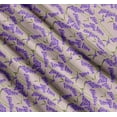 thumbnail image 3 of Soimoi Cotton Voile Fabric Leaves & Lavender Shirting Print Sewing Fabric Yard 56 Inch Wide, 3 of 7