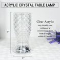 thumbnail image 2 of Lámpara táctil recargable que cambian la luz nocturna RGB Escamas de peces románticas Lámparas de mesa LED con puerto USB, para dormitorio, sala de estar, fiesta, cena, decoración, luces creativas, 2 of 5