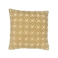 thumbnail image 1 of Bari Throw Pillow, Gold (18"x18"x4"), 1 of 4
