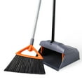 thumbnail image 1 of Juego de escoba y recogedor CLEANHOME Heavy Duty para interiores y exteriores, 1 of 6