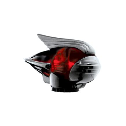United Pacific Industries C5011R Classic Lighted Fender Guide, Red