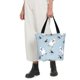 thumbnail image 5 of Fotbe Skiing penguin Bear Bolsa de Playa con Estampado, Bolsa de Hombro, Bolsa de Mano Espaciosa, Bolsa de Viaje Ligera, Bolsa de Compras Versátil, 5 of 6