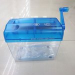 Estink Déchiqueteuse manuelle, portable Mini Shredder, couleurs assorties