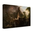 thumbnail image 3 of Trademark Fine Art Thomas Cole Expulsion From The Garden Of Eden Canvas Wall Art - 12x19, 3 of 5