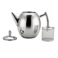thumbnail image 1 of Stainless Steel Teapot Kitchen Kettle Tea Metal Teapot With Infuser 1l, 1 of 4