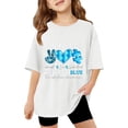thumbnail image 3 of ibiyuan Autism Awareness Shirt Kids Autism Acceptance Shirts Inspirational Tops for Toddler Boys Girls Mental Health Graphic Top,White, 3 of 9