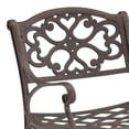 thumbnail image 3 of Homestyles Sanibel Chaise Extérieure en Aluminium Paire en Bronze, 3 of 21