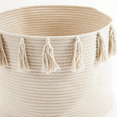 thumbnail image 3 of HOT Rope Baskets for Storage Woven Hamper Home Cotton Laundry Basket Medium Organizer, 3 of 4