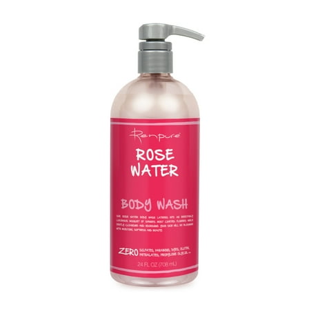 Renpure Rose Water Body Wash, 24 fl oz