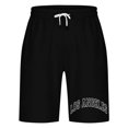 thumbnail image 2 of toraway Male Shorts Resort 3D Printed Shorts Elastic Waist Drawstring Style Holiday Beach Pants L, 2 of 3