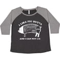 thumbnail image 3 of Inktastic I Like Pig Butts WHT Women's Plus Size T-Shirt, 3 of 5