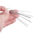 thumbnail image 3 of Guitar Nut Slotting File Kit Metal Clear Pattern 10 Rods Portable Guitar Nut Slot Polish Maintenance Tool, 3 of 14