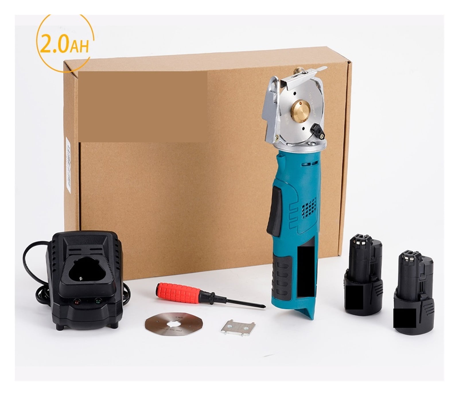 Electric Round Scissors Cloth Cutter Fabric Knife Shear Cutting DIY Apparel Sewing Power Tool ,Sharp & Durable