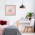 thumbnail image 2 of Reader Girl Who Loves Books Gray Framed Giclee Art, design by Kim Allen, 2 of 9